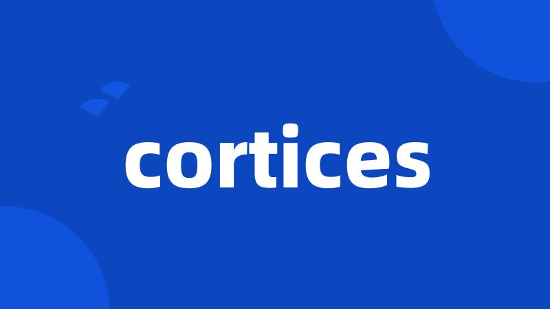 cortices