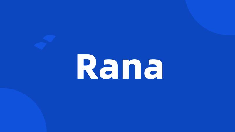 Rana