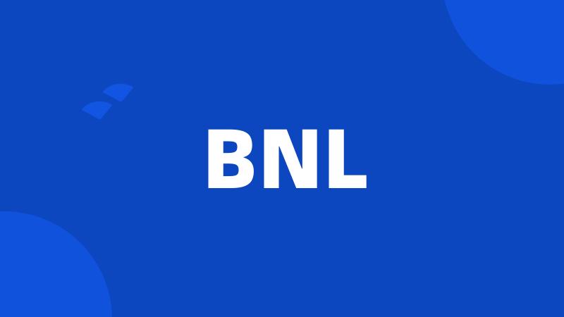 BNL