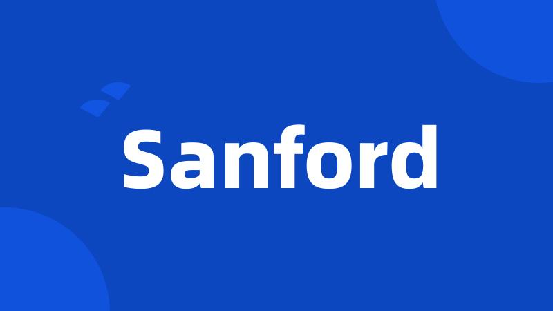 Sanford