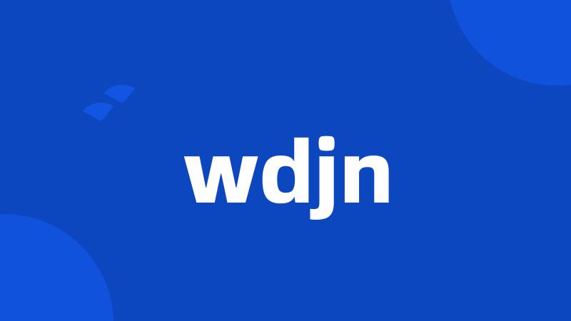 wdjn