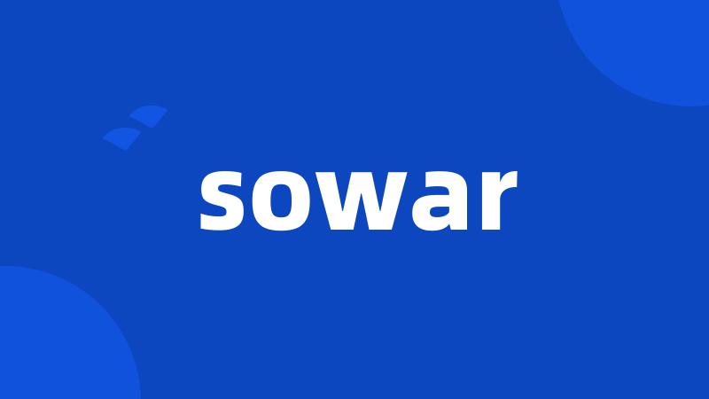 sowar