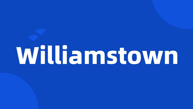 Williamstown