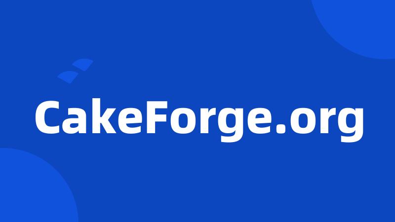 CakeForge.org