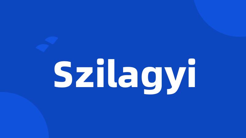 Szilagyi