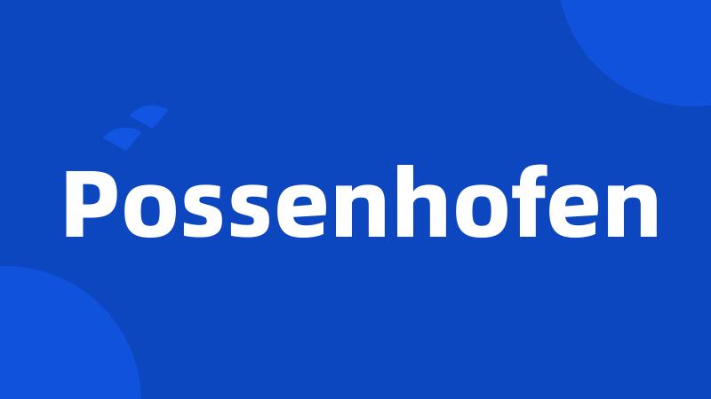 Possenhofen