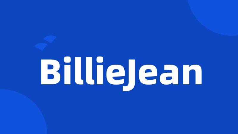 BillieJean