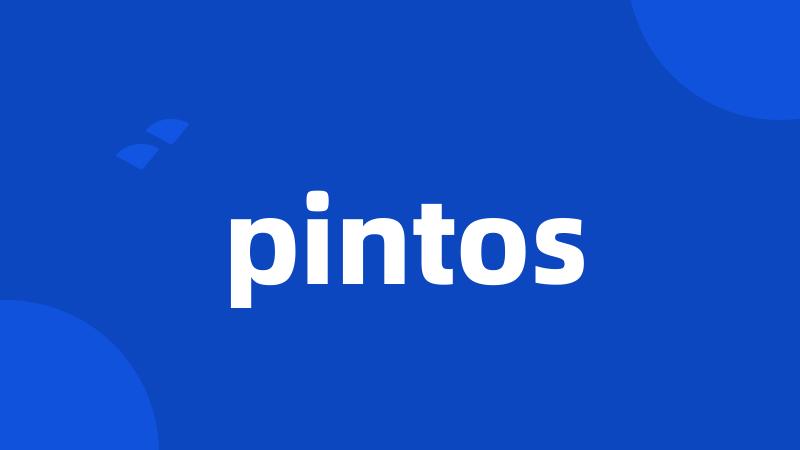 pintos