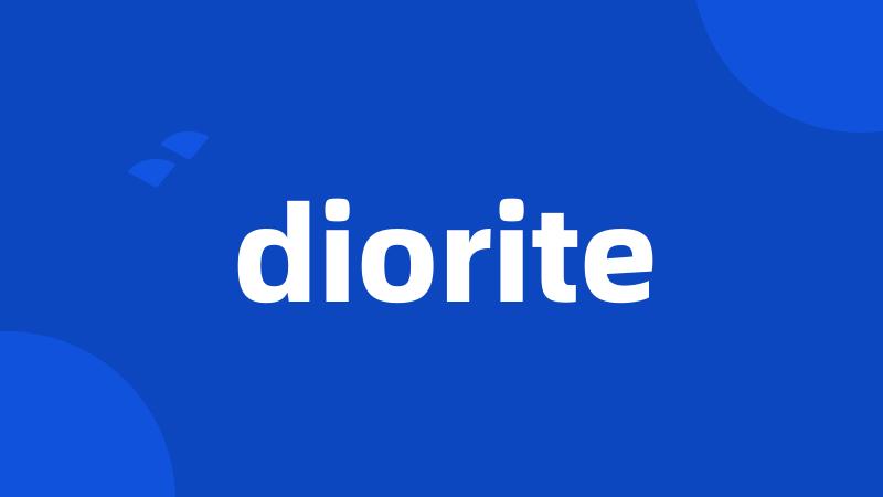 diorite