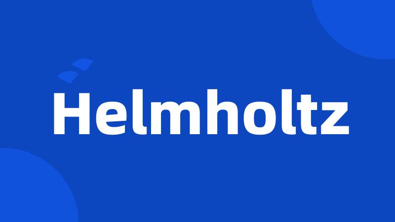 Helmholtz