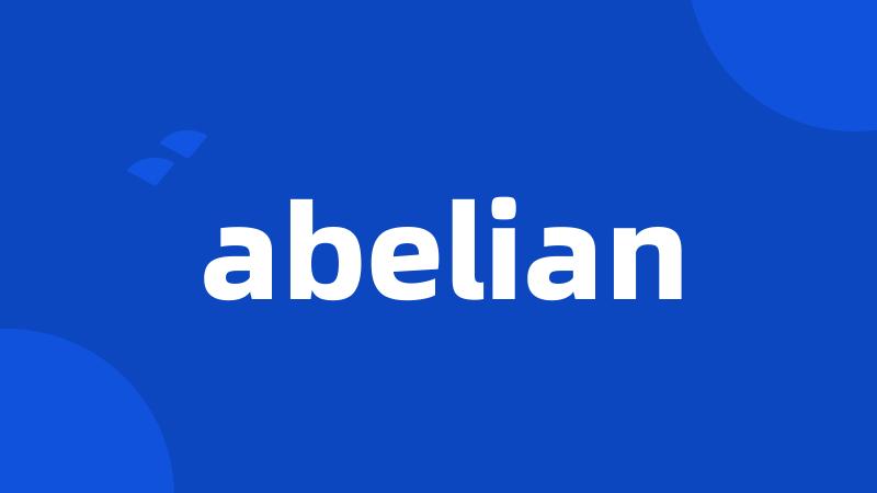 abelian