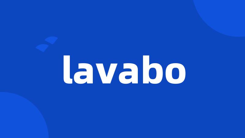 lavabo