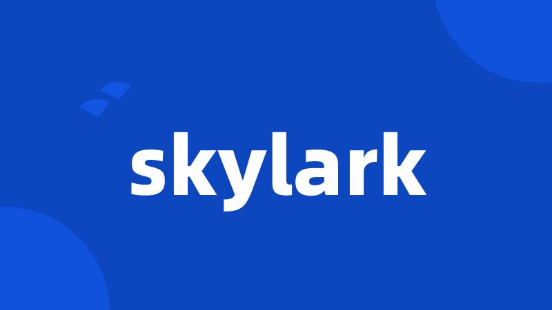 skylark