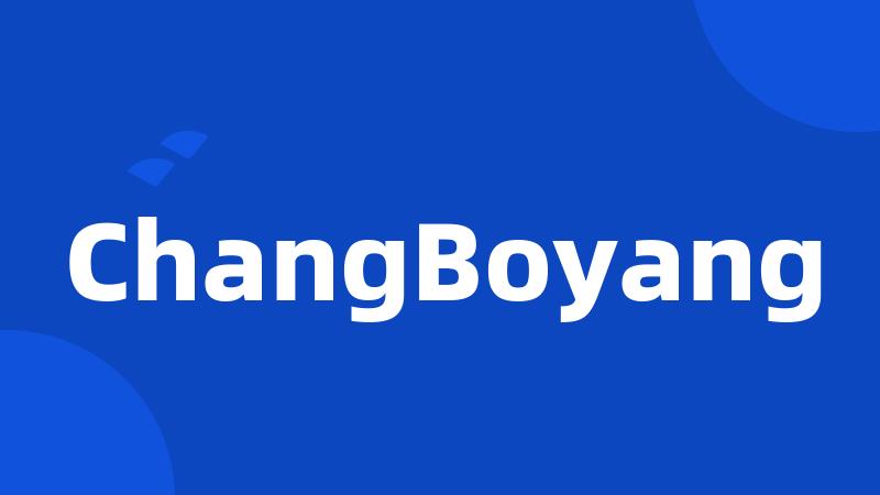 ChangBoyang