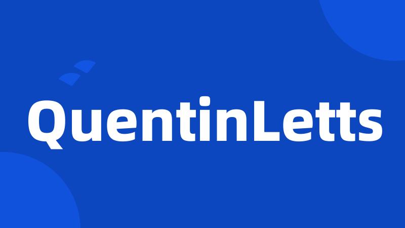 QuentinLetts