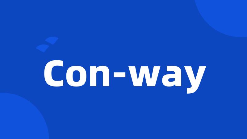 Con-way