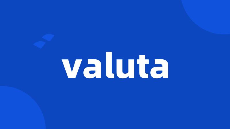 valuta