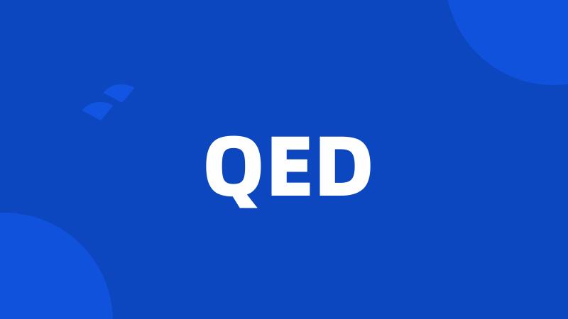 QED