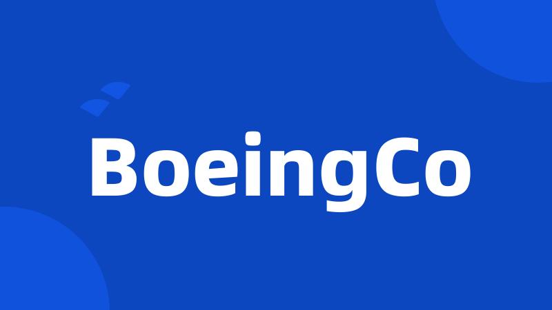 BoeingCo