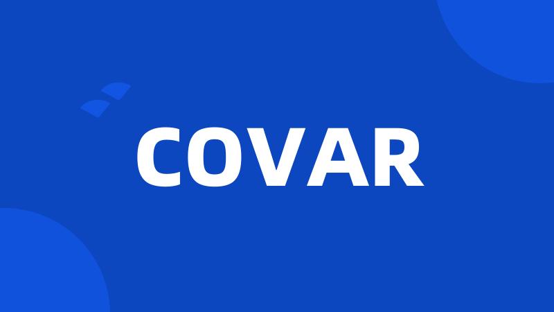 COVAR