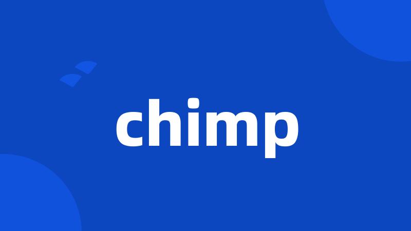 chimp