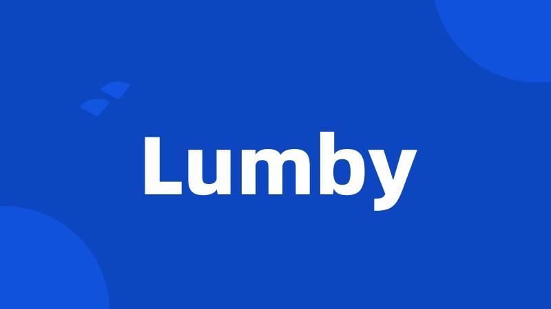 Lumby