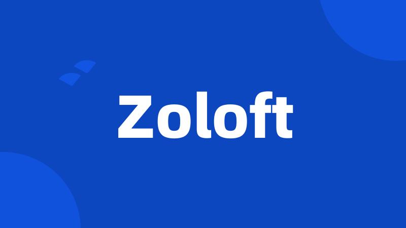 Zoloft