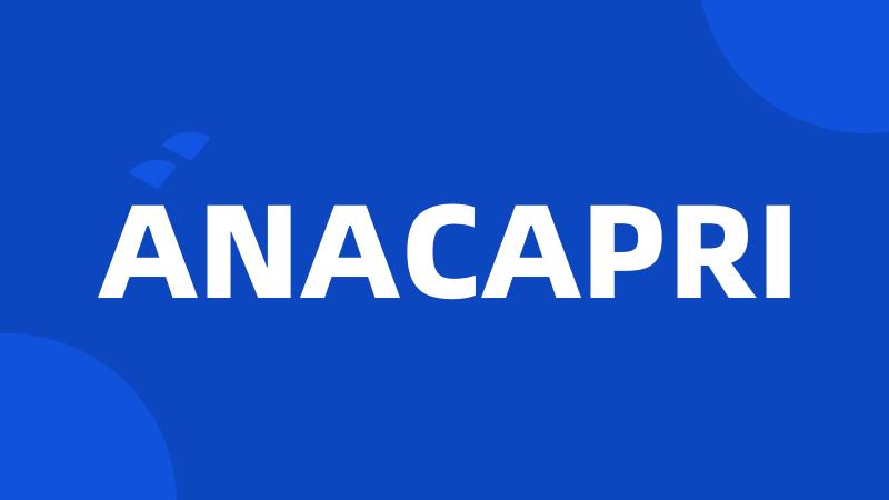 ANACAPRI