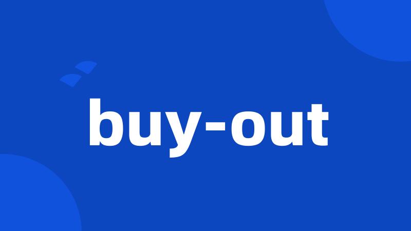 buy-out