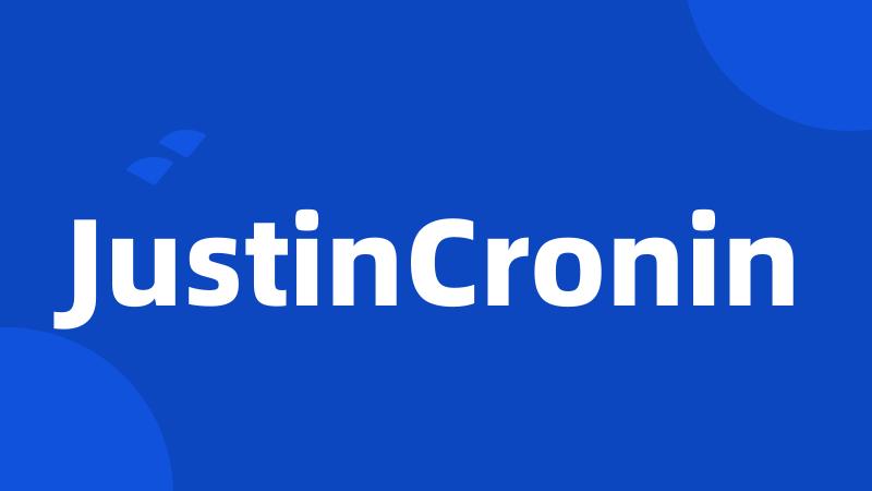 JustinCronin