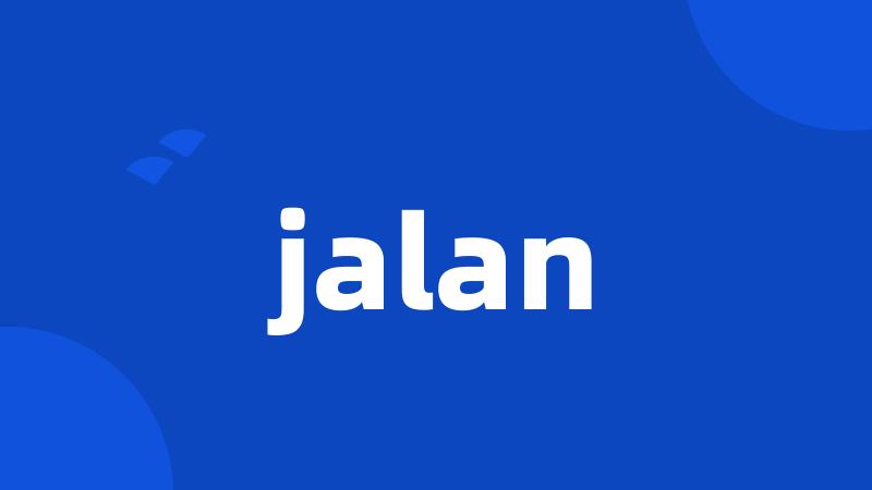 jalan