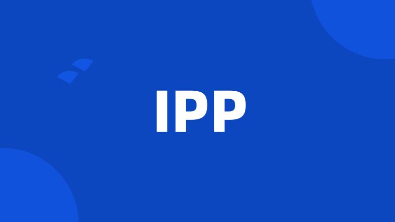 IPP