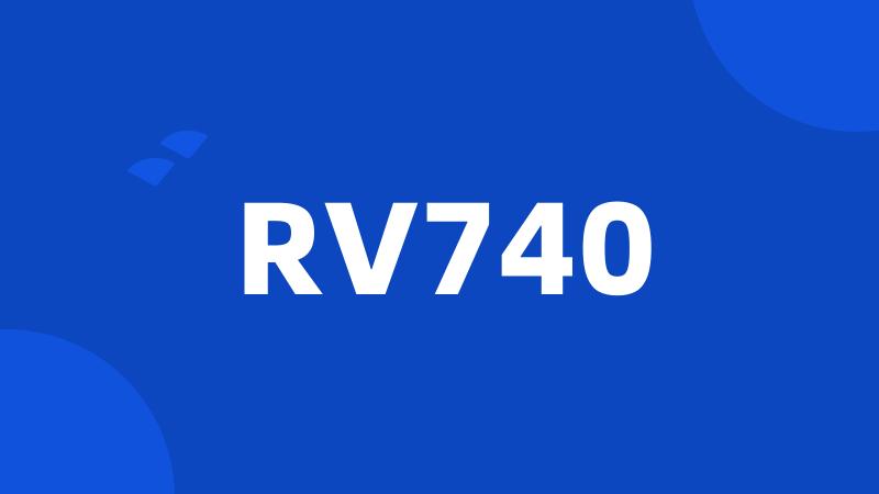 RV740