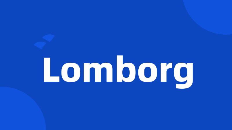 Lomborg