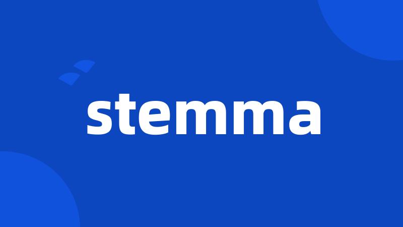 stemma