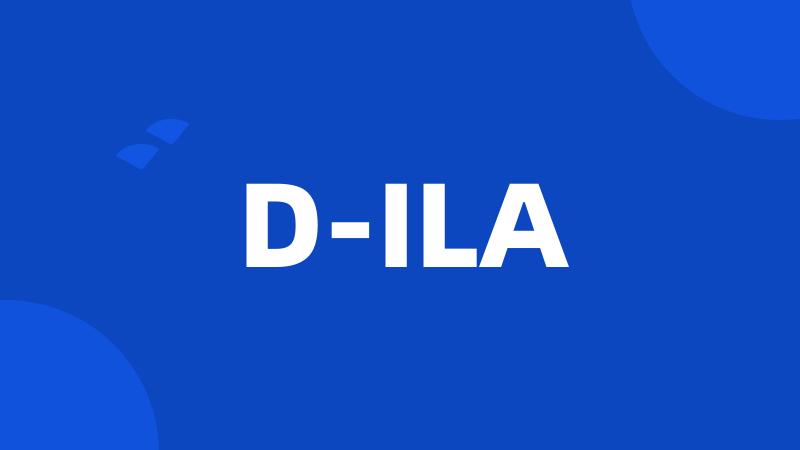 D-ILA