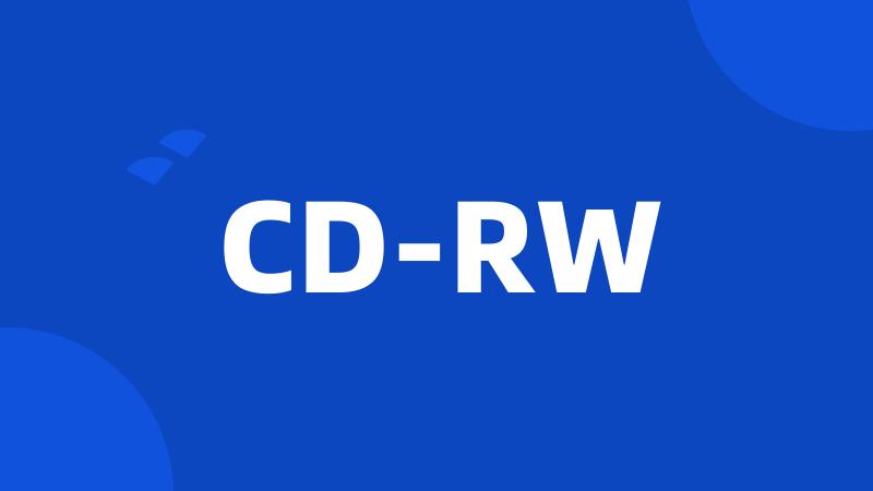 CD-RW