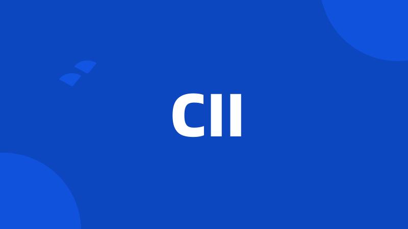 CII