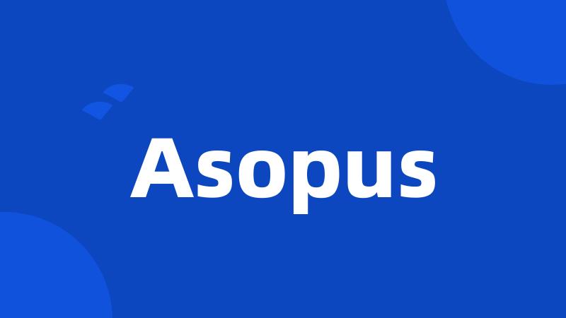 Asopus