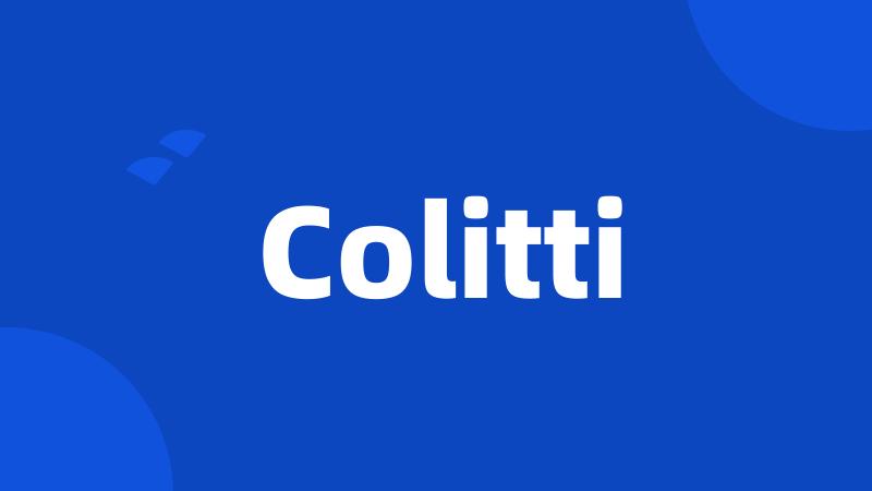 Colitti