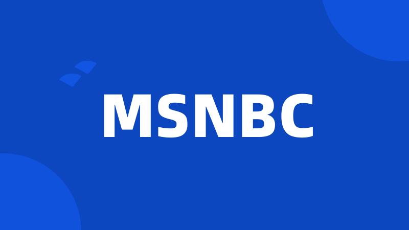 MSNBC