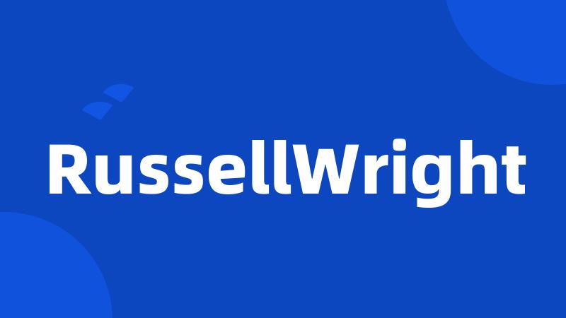 RussellWright