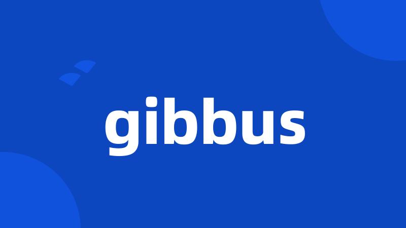 gibbus