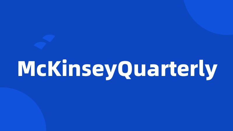 McKinseyQuarterly