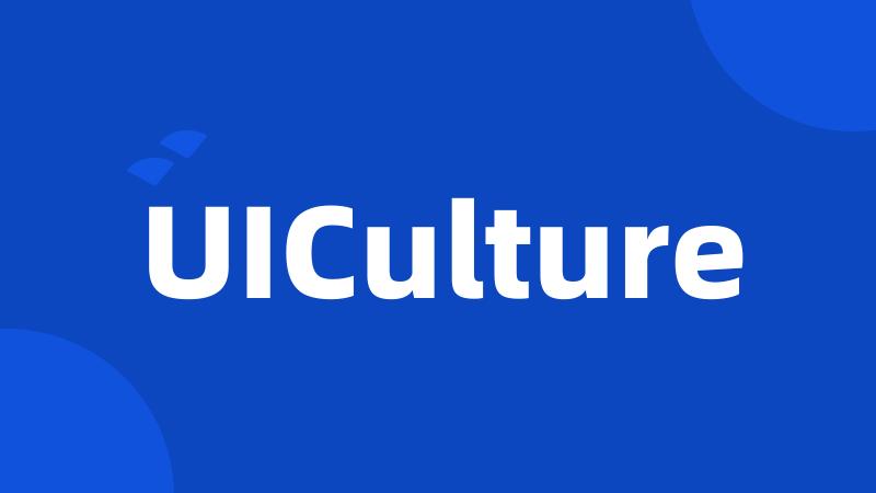 UICulture