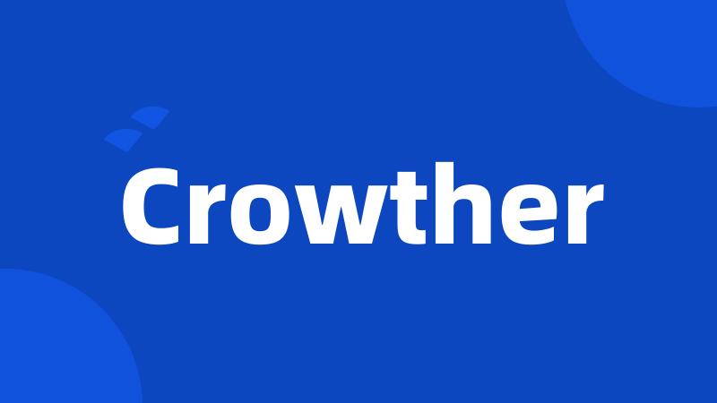 Crowther