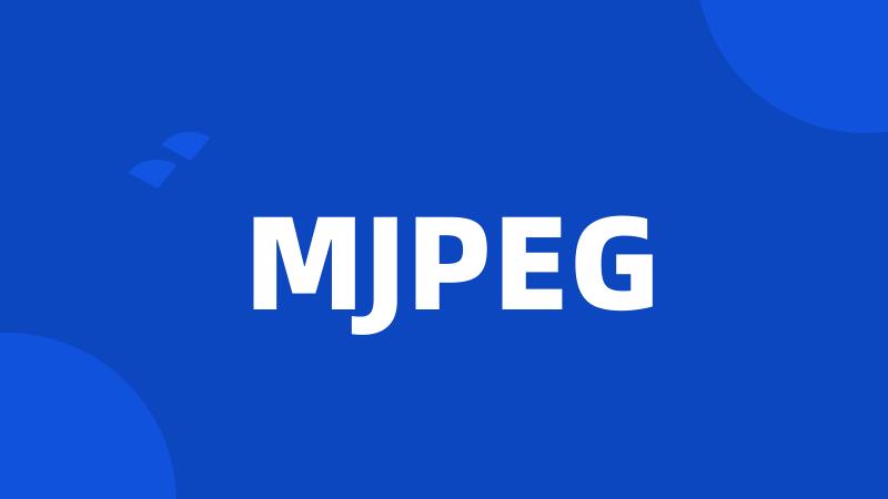 MJPEG