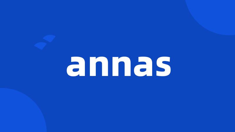 annas