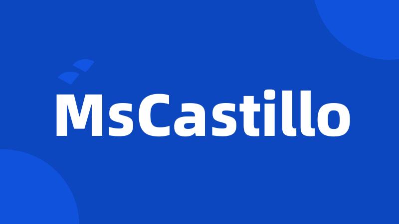 MsCastillo