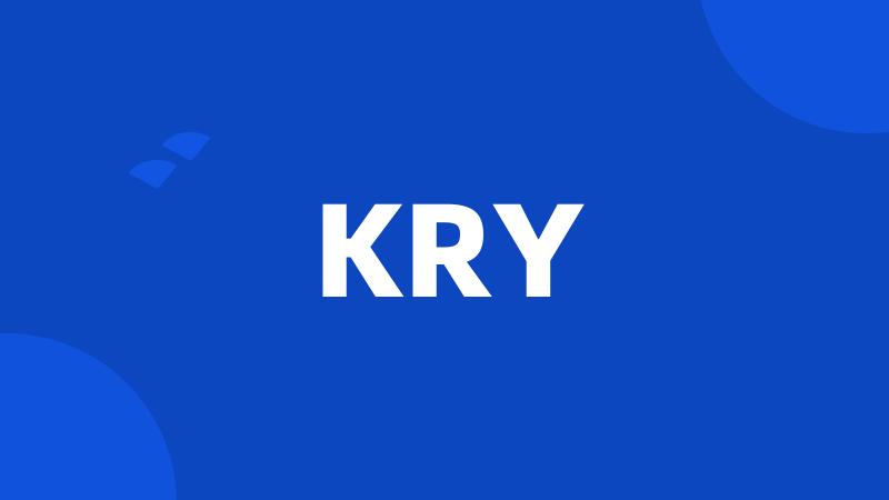 KRY